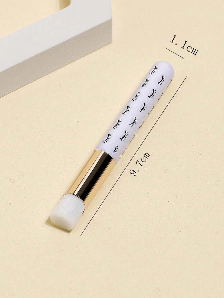 Lash Cleansing Brush – Soft Bristle Eyelash Extension Cleaner - 1pc Random Colour