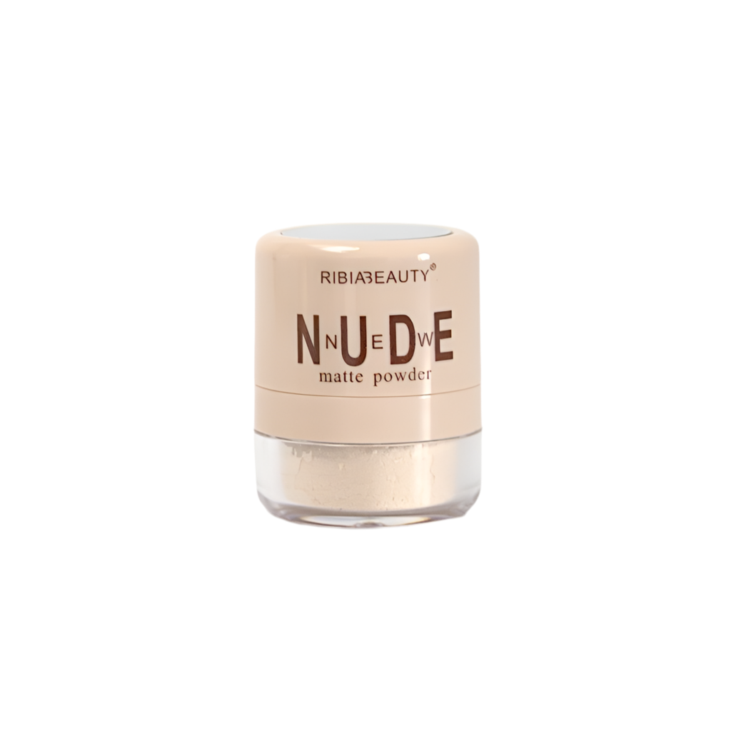 Ribia Beauty Nude Matte Powder 9g | Perfect Setting for Flawless Skin