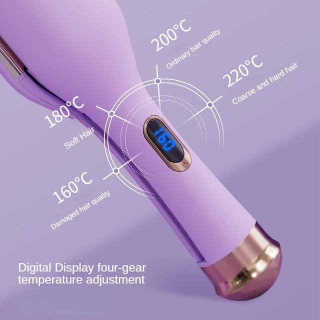 Professional Hair Curler with Adjustable Temperature – Sleek & Shiny Results