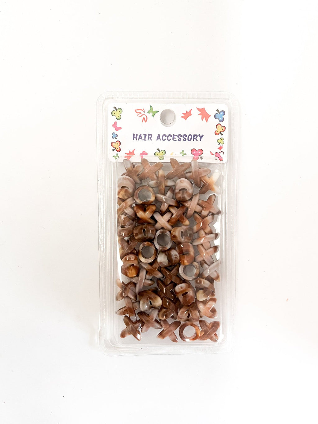Braid Hair Beads - Stylish X & O Beads for Braids and Dreads