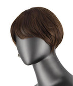 Straight Pixie Bob With Bangs Wigs