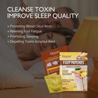 Disunic  foot Patches with Lavender & Ginger For Deep Cleansing