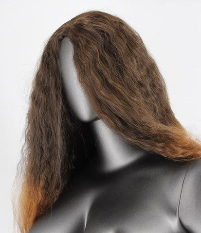 Medium Length Frizzy Hair Wig