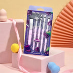 Sally 5-Piece Makeup Brush Set - Perfect for Blending & Precision