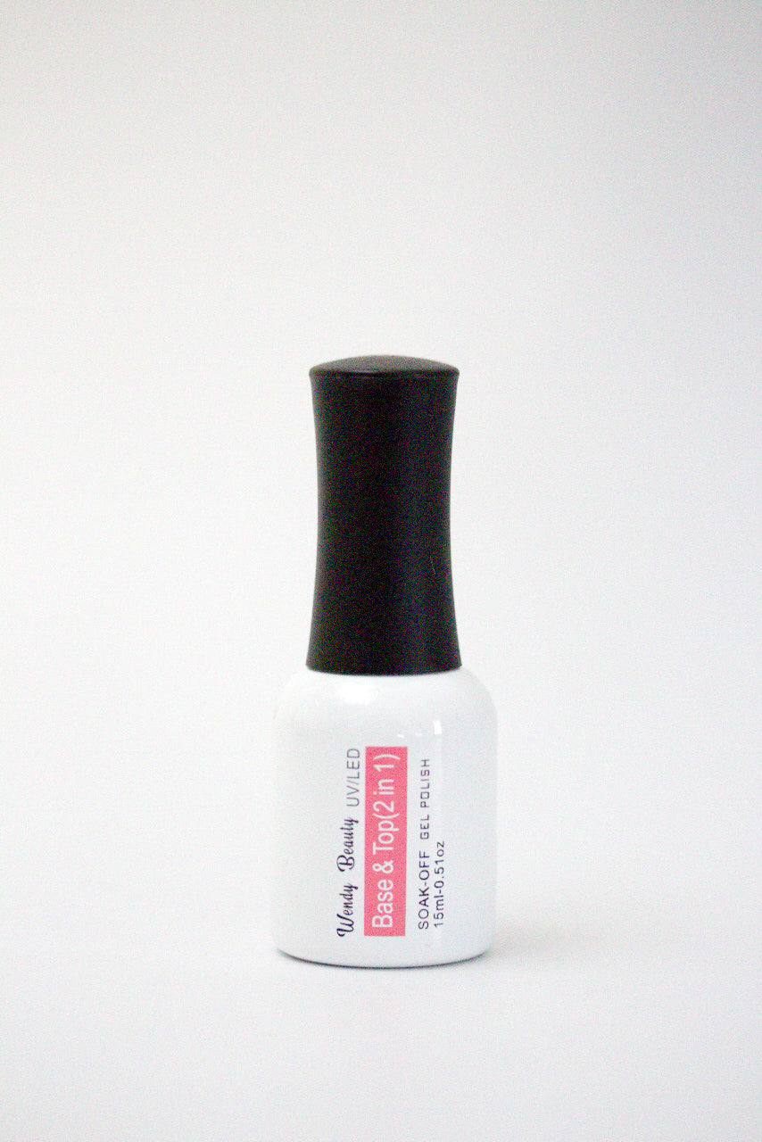 2in1 Base And Top Coat Soak Off Gel Polish