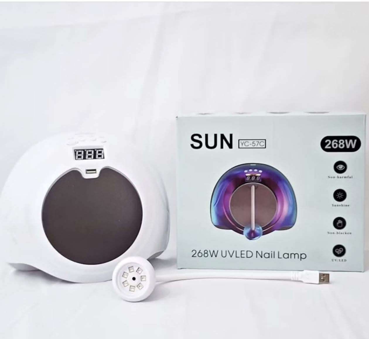 SUN 268W UV LED Nail Lamp