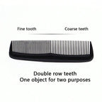 Colourful 1Pc Plastic Hair Comb - Stylish & Durable for Everyday Use