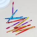 12pcs Double-Ended Eyebrow Brush