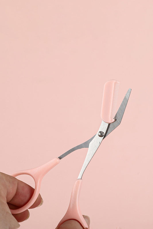 2-in-1 Eyebrow Shaping Set – Precision Razor + Trimming Scissors