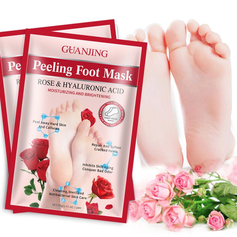Rose and Hyaluronic Acid Peeling Mask 1PC- Smooth & Radiant Skin