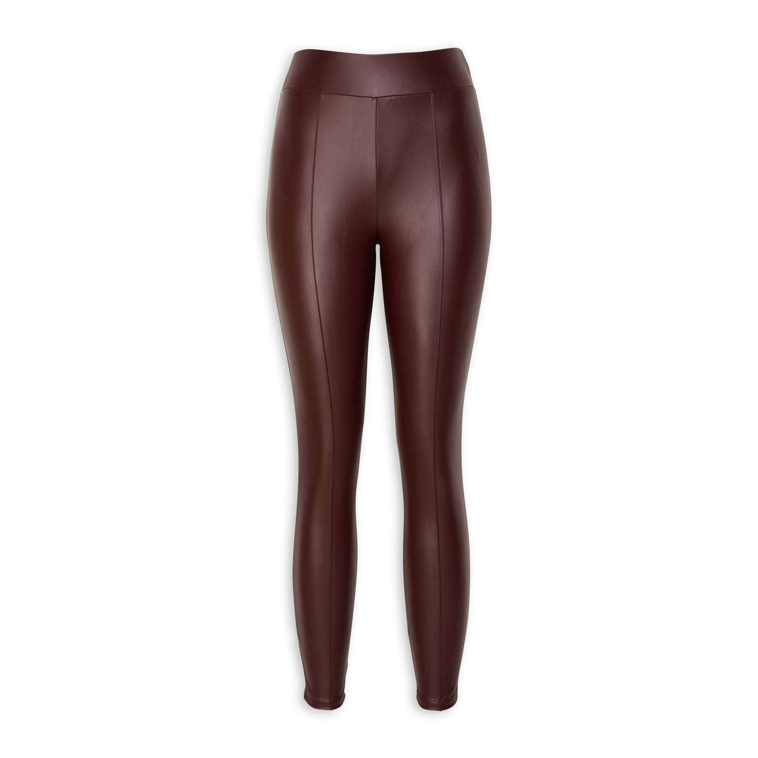 Faux Leather Skinny Fit Pants XD21