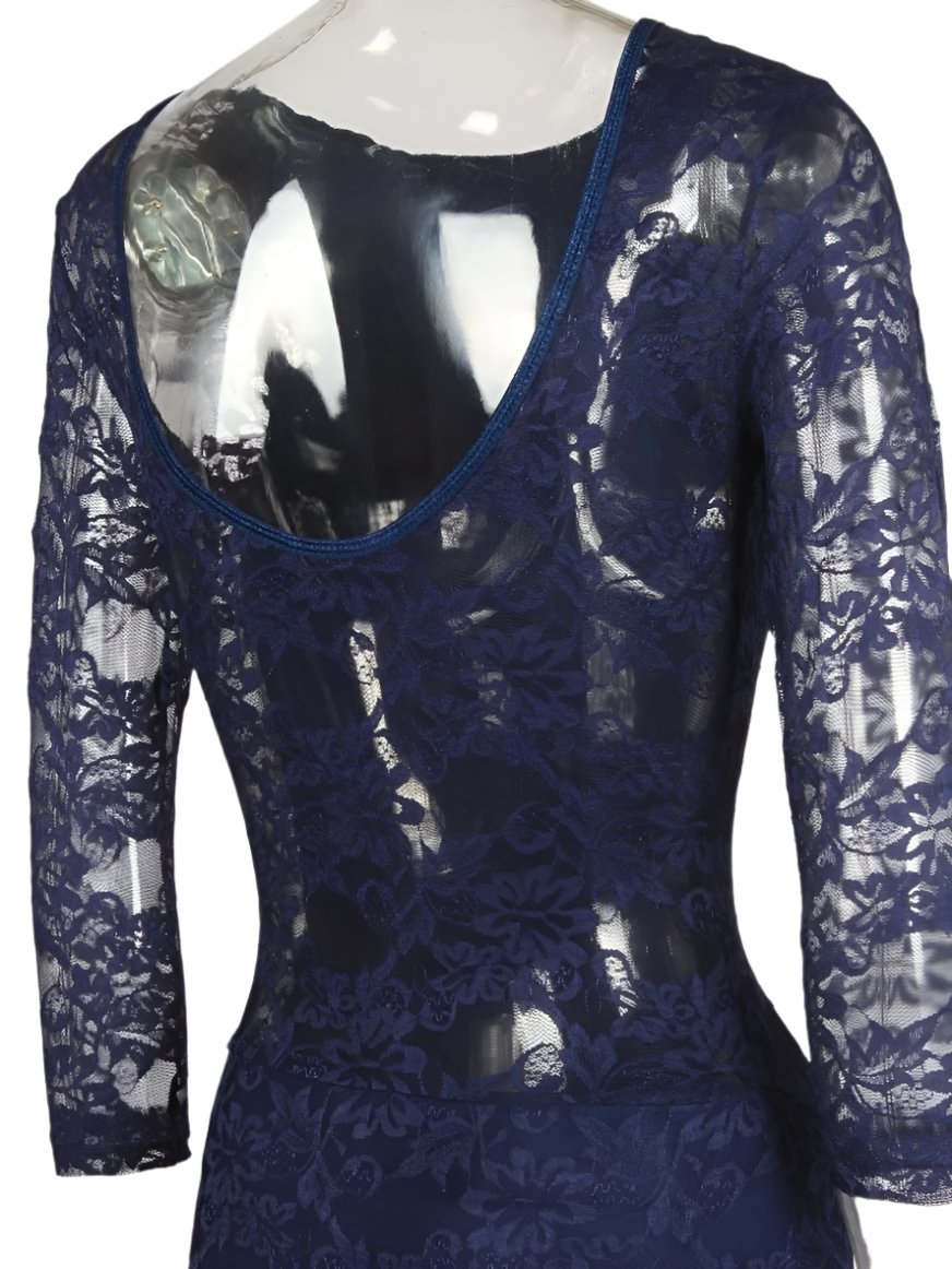 Fishtail mermaid lace Bodycon midi dress XD21