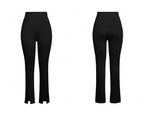 Flare Out Slit Pants - XD21