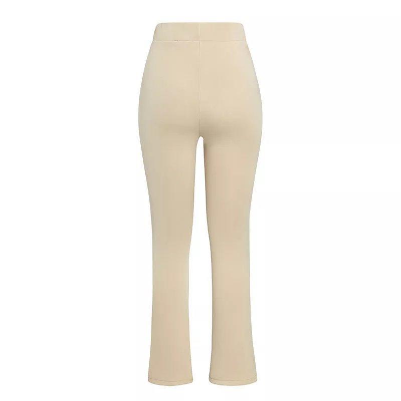 Flare Out Slit Pants - XD21