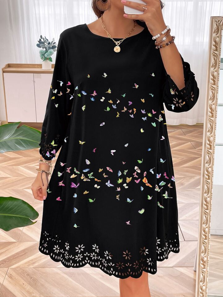 Floral Mini Curve Colourful Dress (Need image of Style 10) XD21