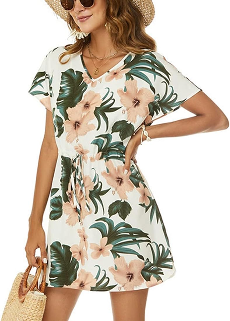 Floral Mini Holiday Summer Dress XD21