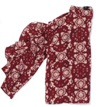 Floral Print Blouse Chiffon XD21