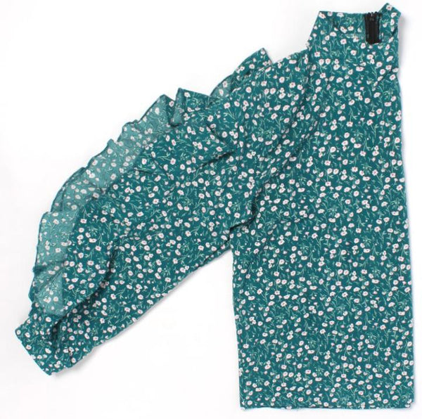 Floral Print Blouse Chiffon