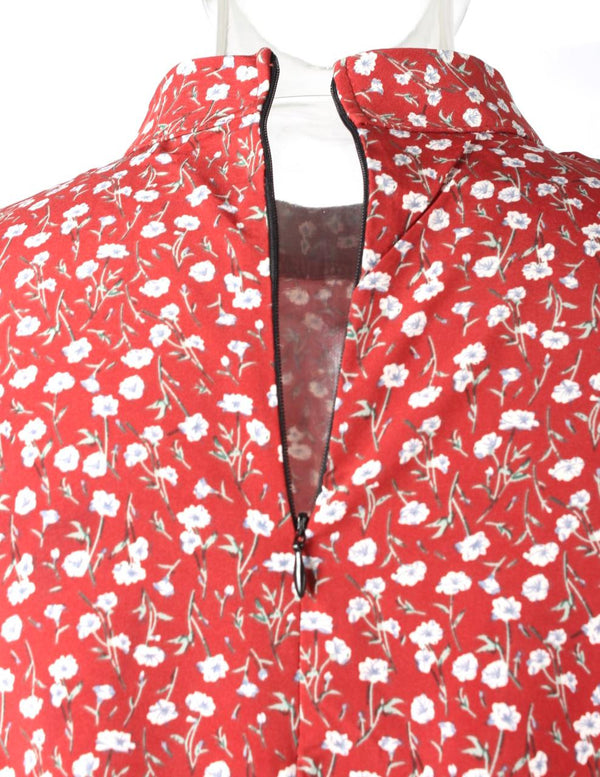 Floral Print Blouse Chiffon
