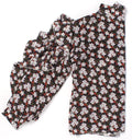 Floral Print Blouse Chiffon XD21
