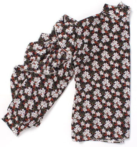 Floral Print Blouse Chiffon XD21