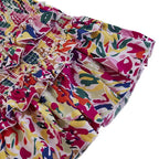 Floral Set Top And Skirt Summer Outfit - XD21