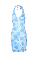 Floral Sundress Deep V Neck XD21