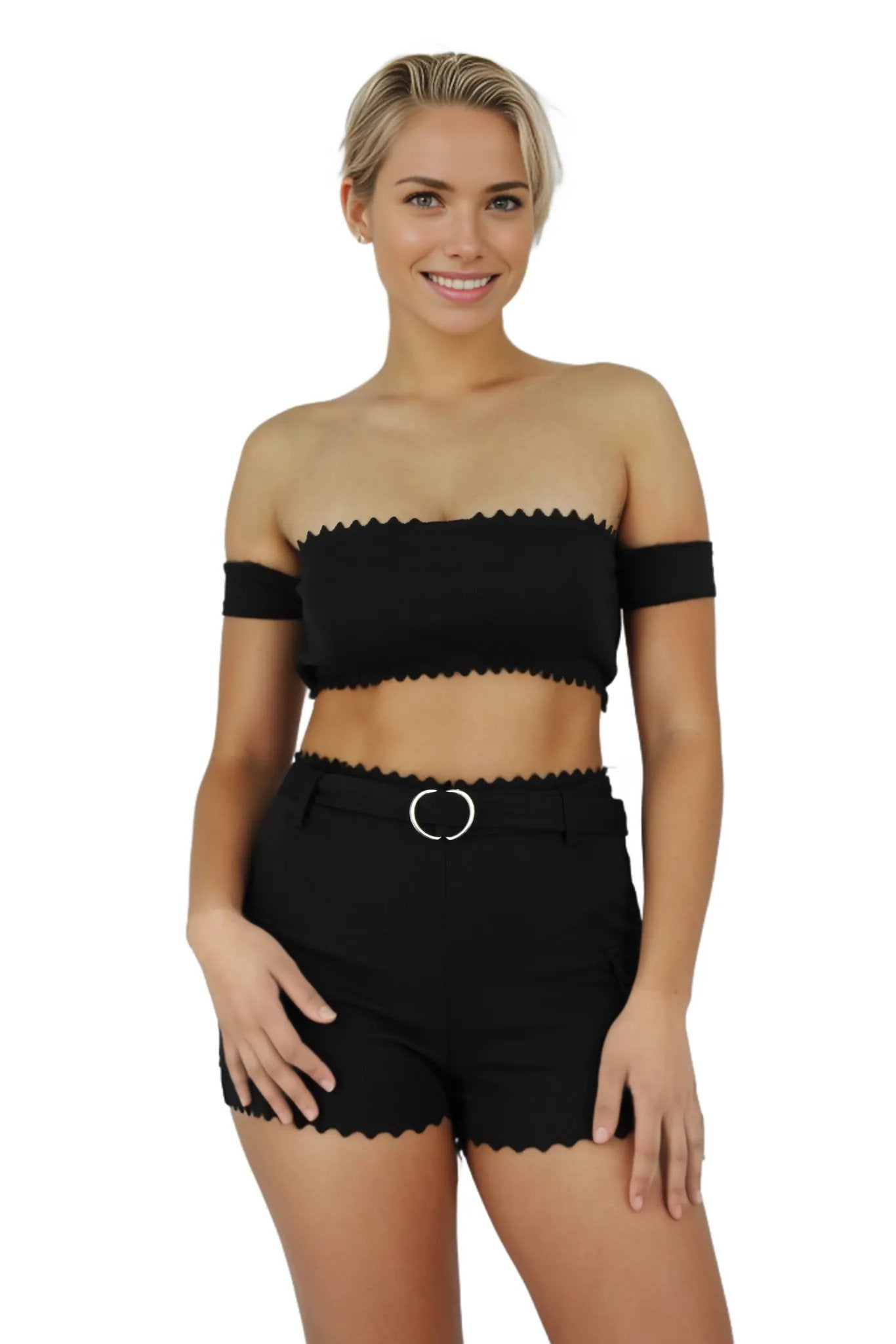 Frill Cute Summer Two Piece Matching Set XD21