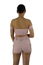 Frill Cute Summer Two Piece Matching Set XD21