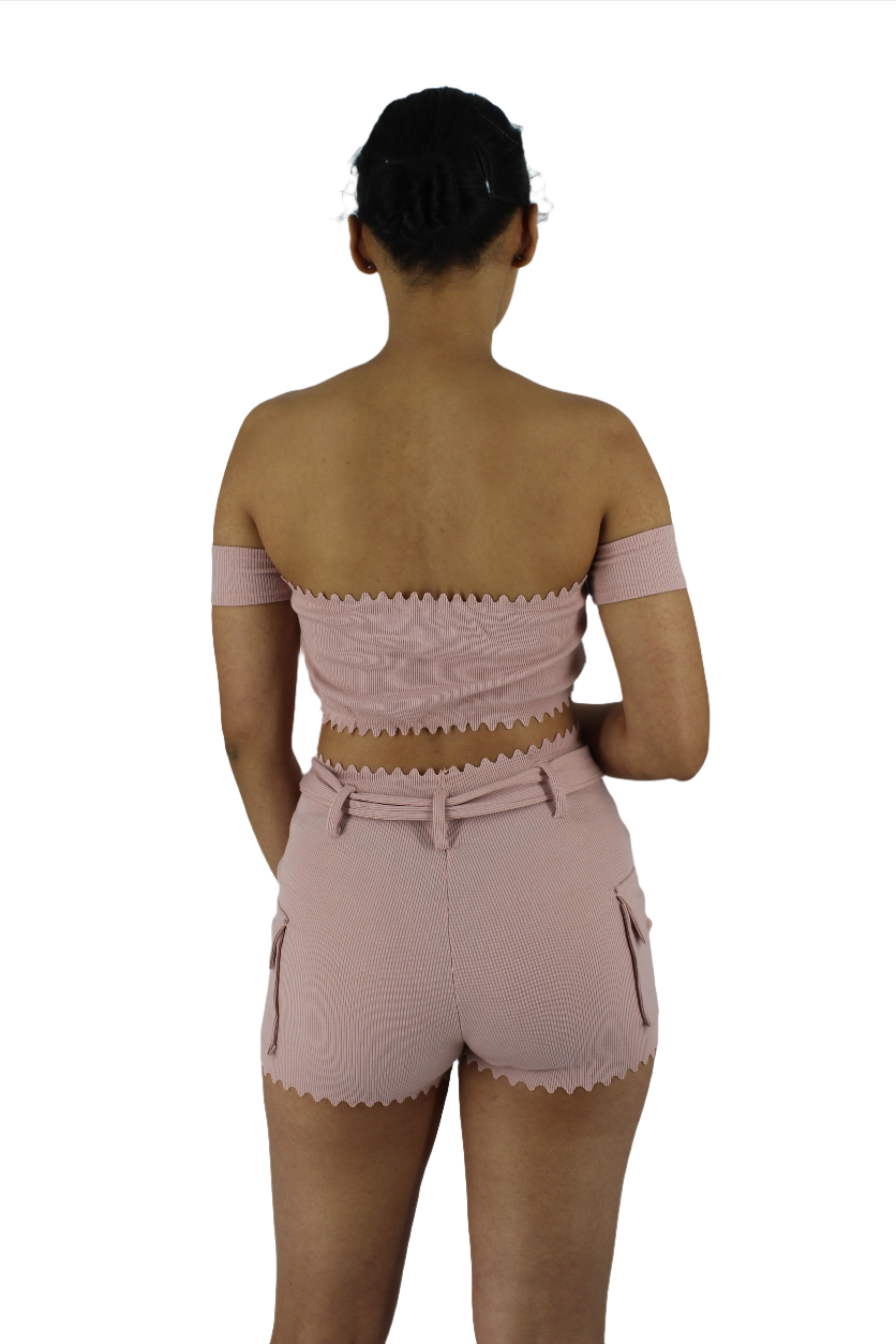 Frill Cute Summer Two Piece Matching Set XD21