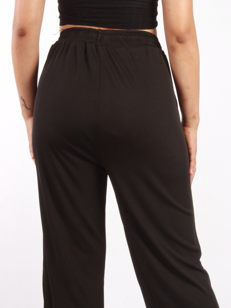 Front Split Straight Cut Thin Pants XD21