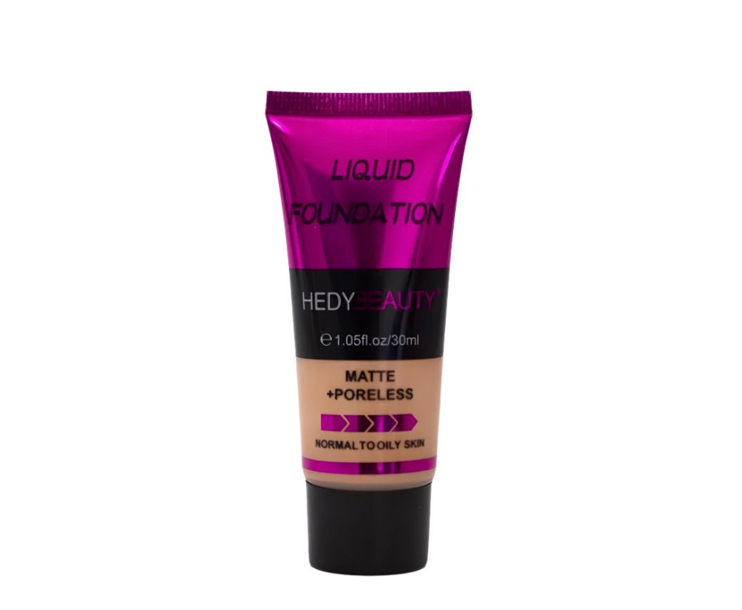 Hedy Beauty Liquid Foundation 30ml – Flawless Coverage & Natural Finish