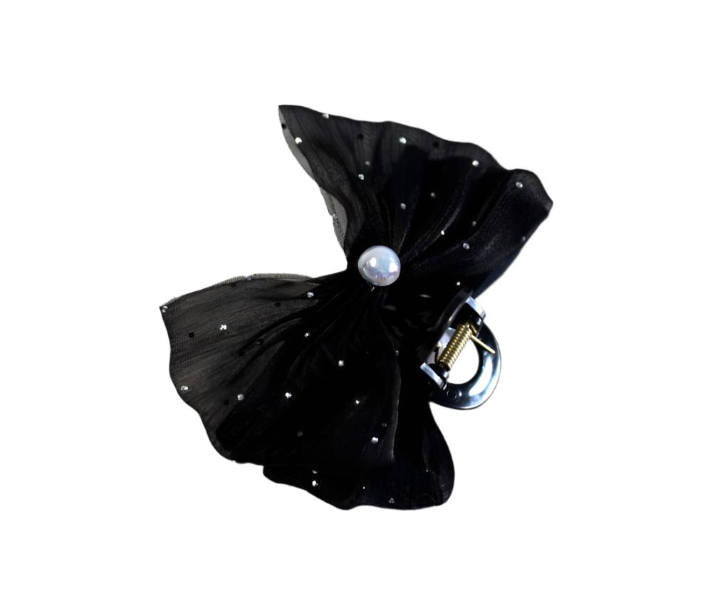 Pearl Bow Hair Grip – Stylish Hair Clip for a Touch of Sophistication