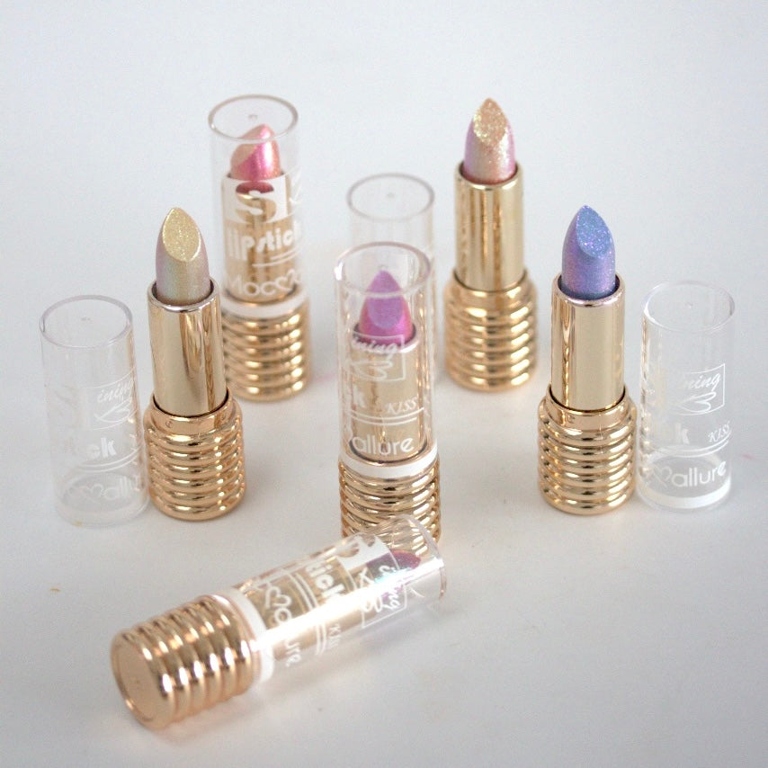 Moc Allure Glitter Lipstick - Dazzling Glitter Lipstick for Bold Lips