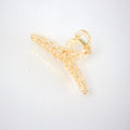 Transparent Simple Twist Hair Claw – Sleek and Stylish Hair Accessory
