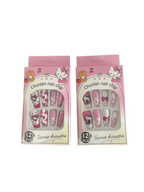 Cutesy Churun Cartoon Anime Press On Nails - Trendy & Easy-to-Apply Nails
