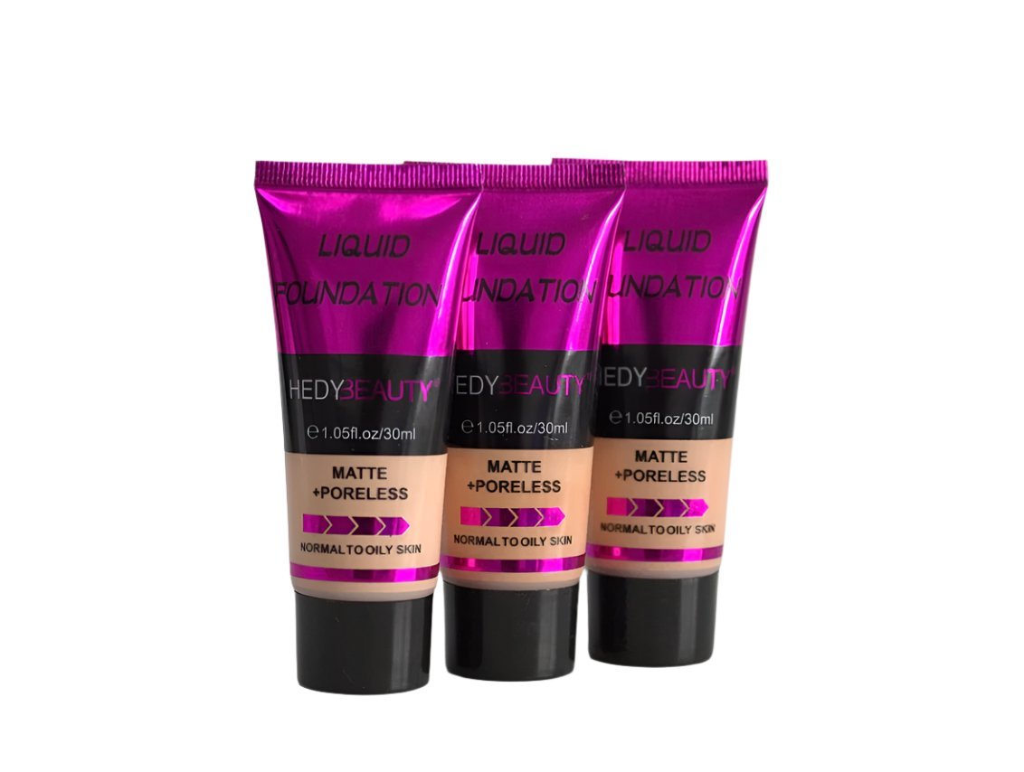Hedy Beauty Liquid Foundation 30ml – Flawless Coverage & Natural Finish
