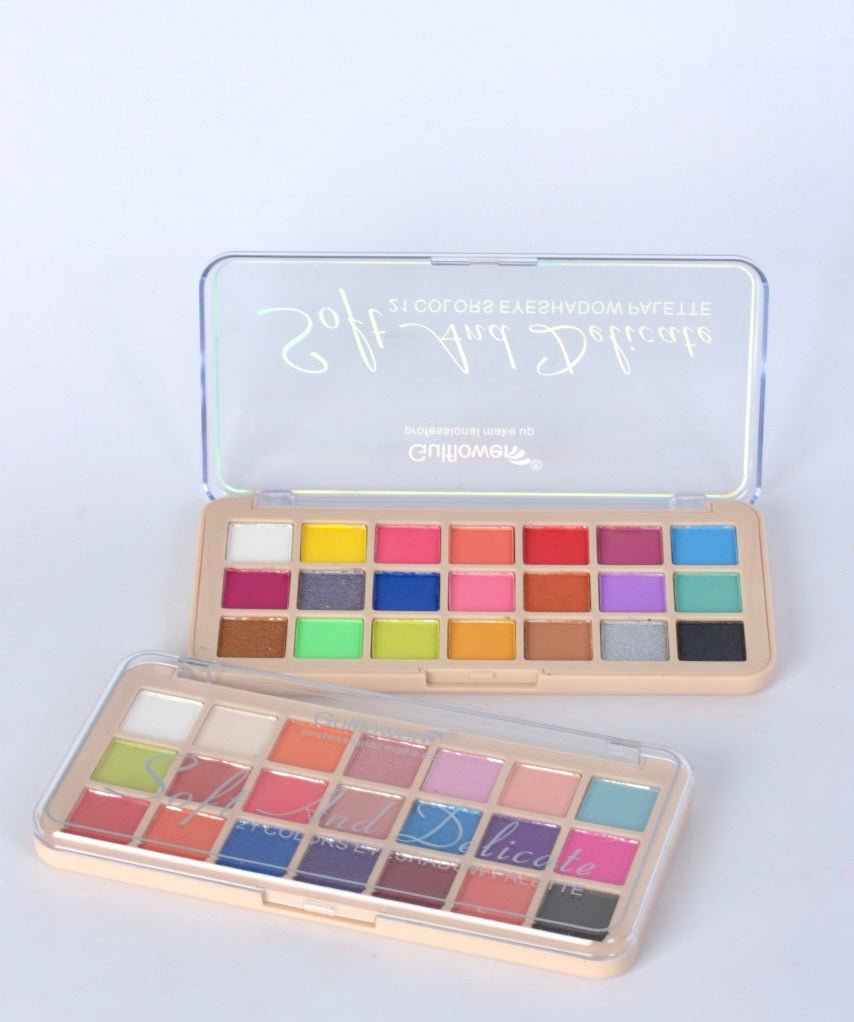 Gulflower 21 Colour Eyeshadow Palette – Vibrant & Versatile Shades for Every Look