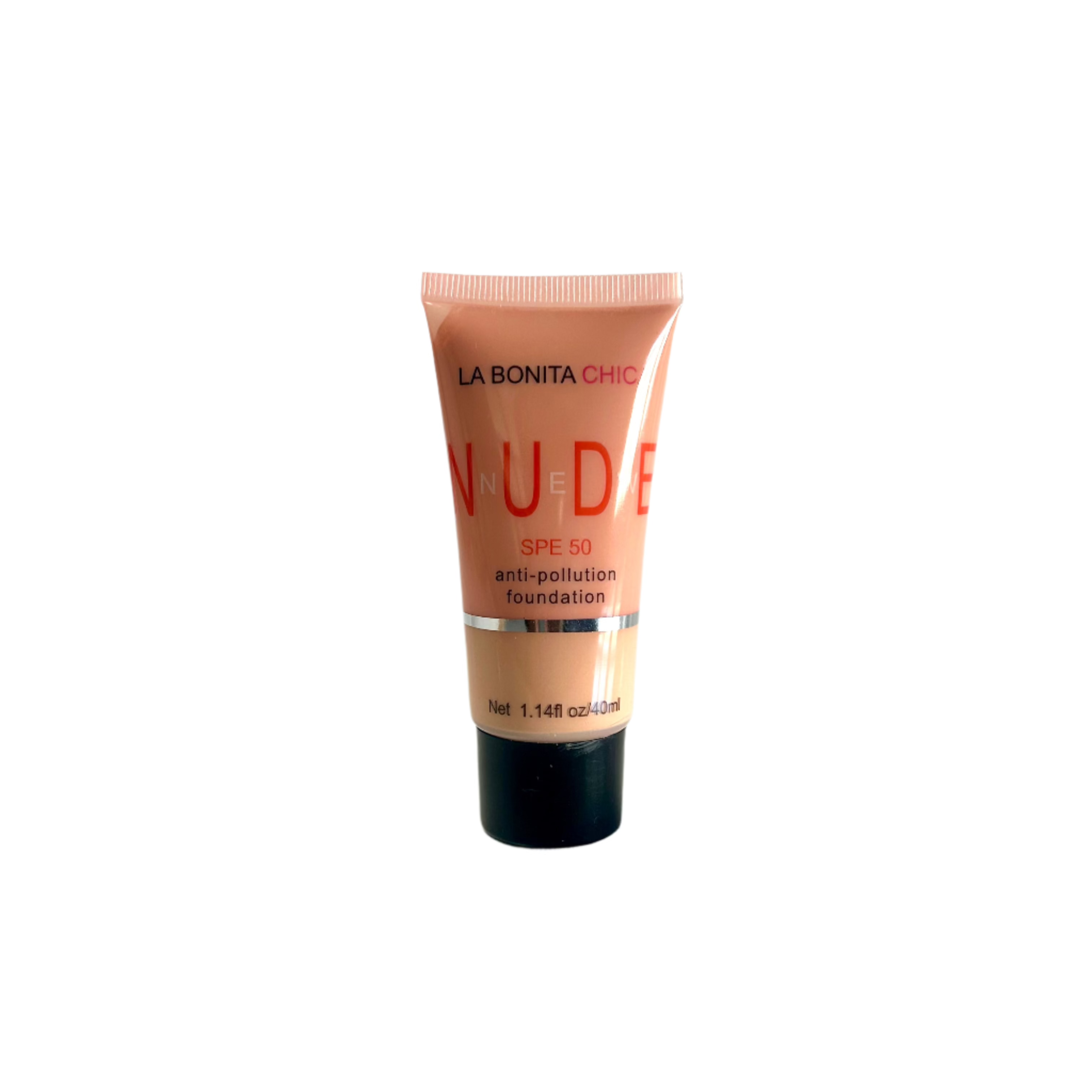 New Nude Foundation – SPF 50 with Full Coverage & Natural Finish