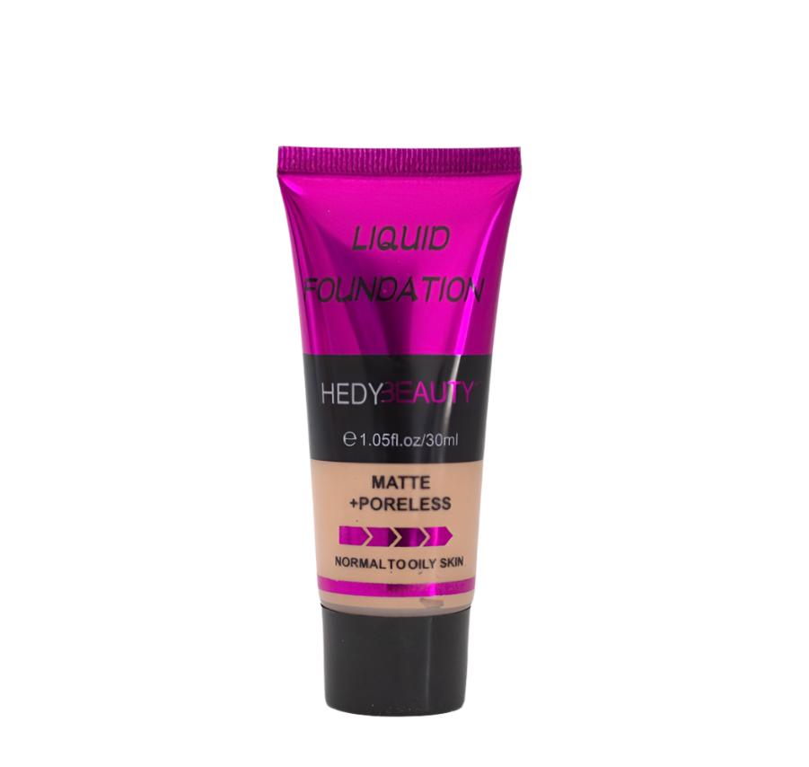 Hedy Beauty Liquid Foundation 30ml – Flawless Coverage & Natural Finish