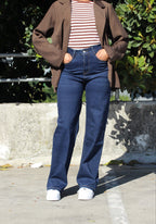 Wide-Leg High-Waist Jeans – DYQ 383