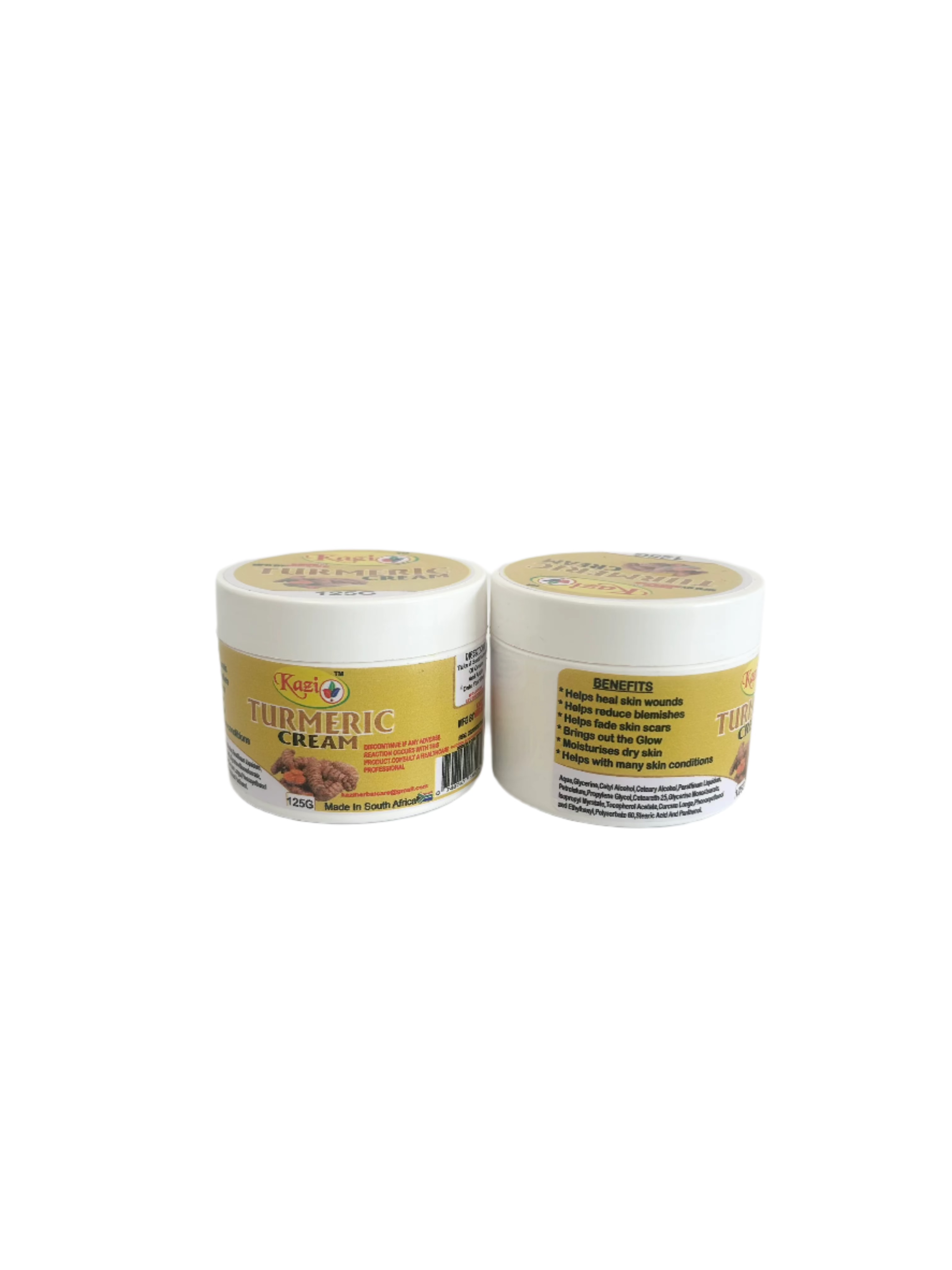 Kazi Turmeric Cream | Nourish and Brighten Your Skin Naturally 125g