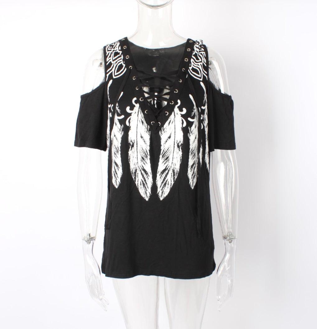 Gothic Graphic Punk T-Shirt - XD21