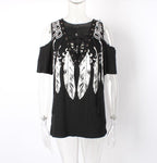 Gothic Graphic Punk T-Shirt - XD21