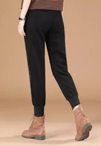 Graphic Ankle length Drawstring Tracksuit Pants XD21