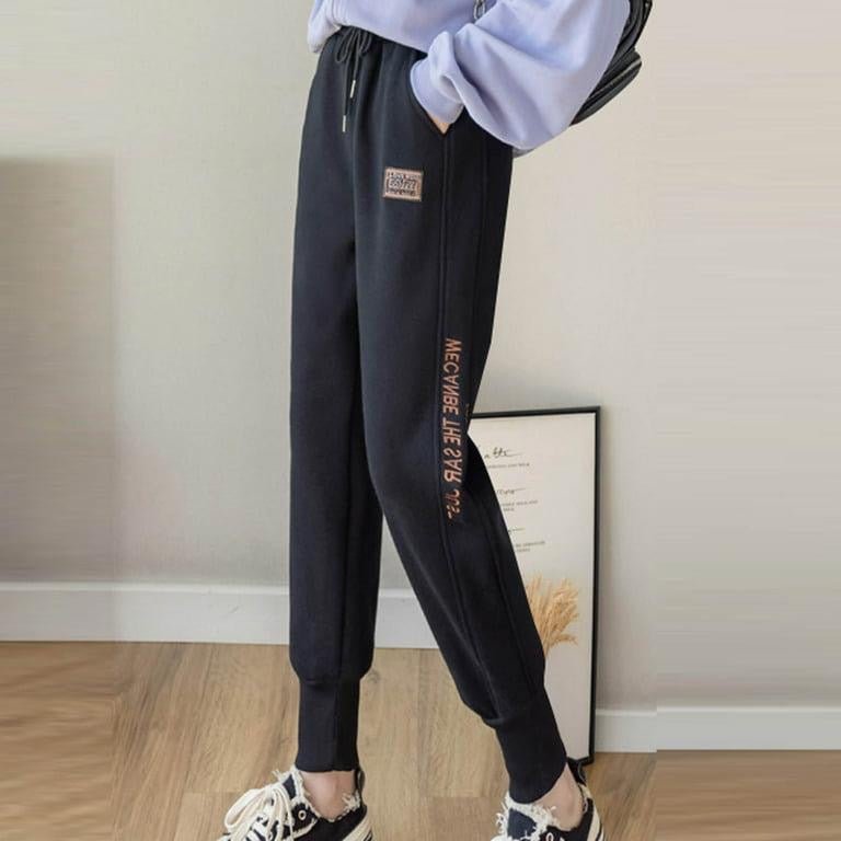 Graphic Ankle length Drawstring Tracksuit Pants XD21