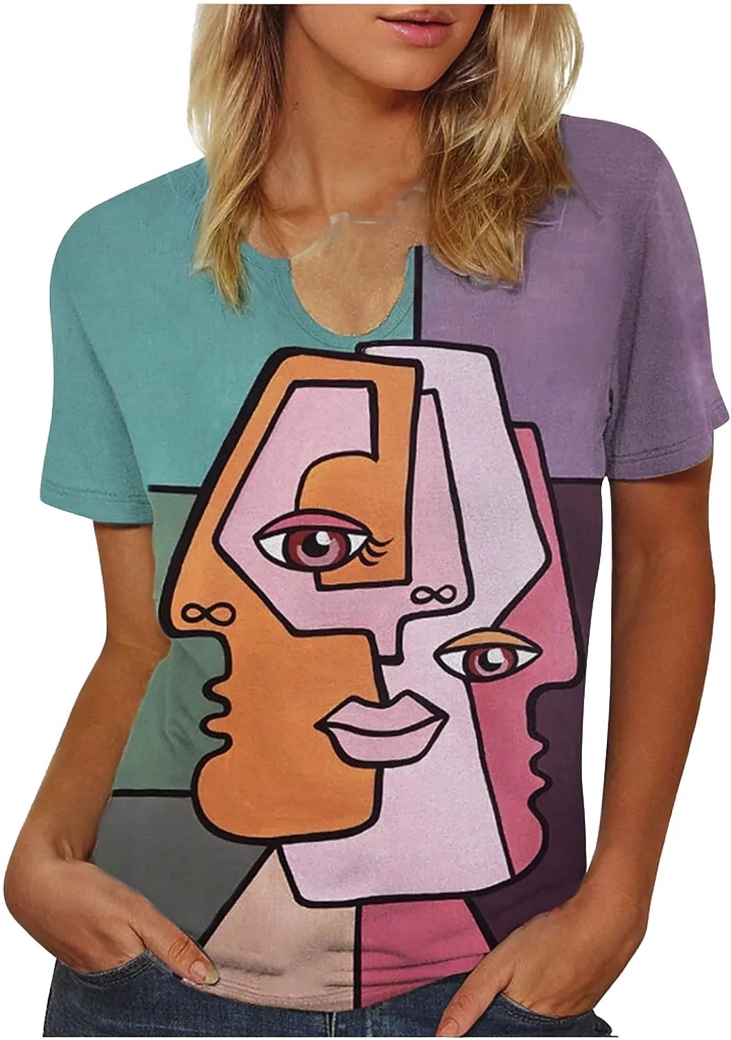 Graphic Artsy Short Sleeve T-Shirt XD21