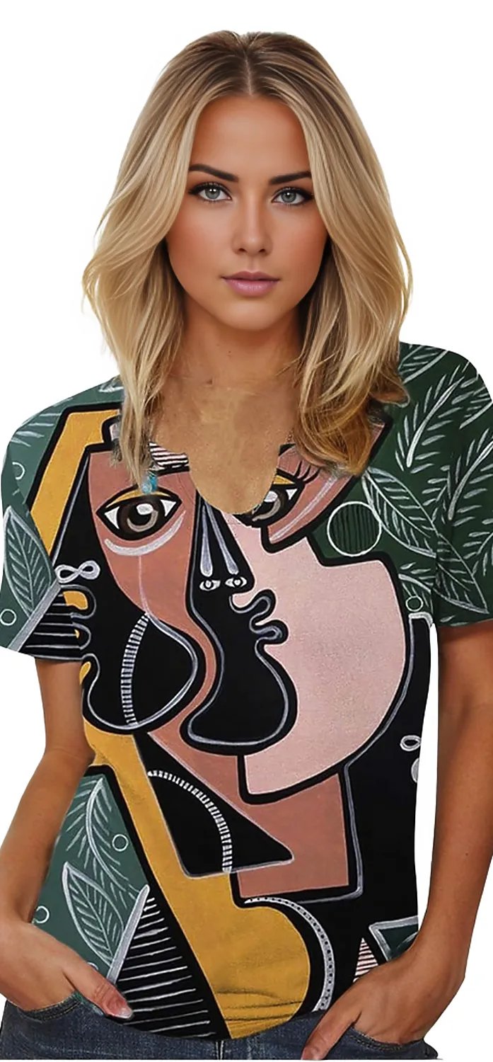Graphic Artsy Short Sleeve T-Shirt XD21