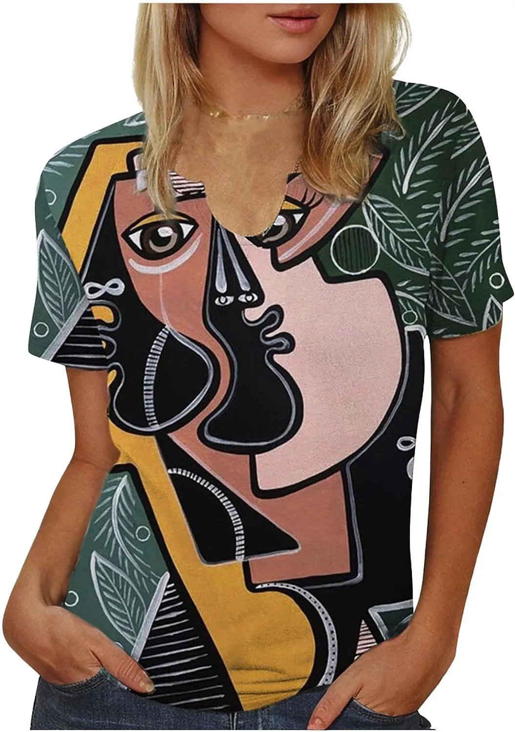 Graphic Artsy Short Sleeve T-Shirt XD21