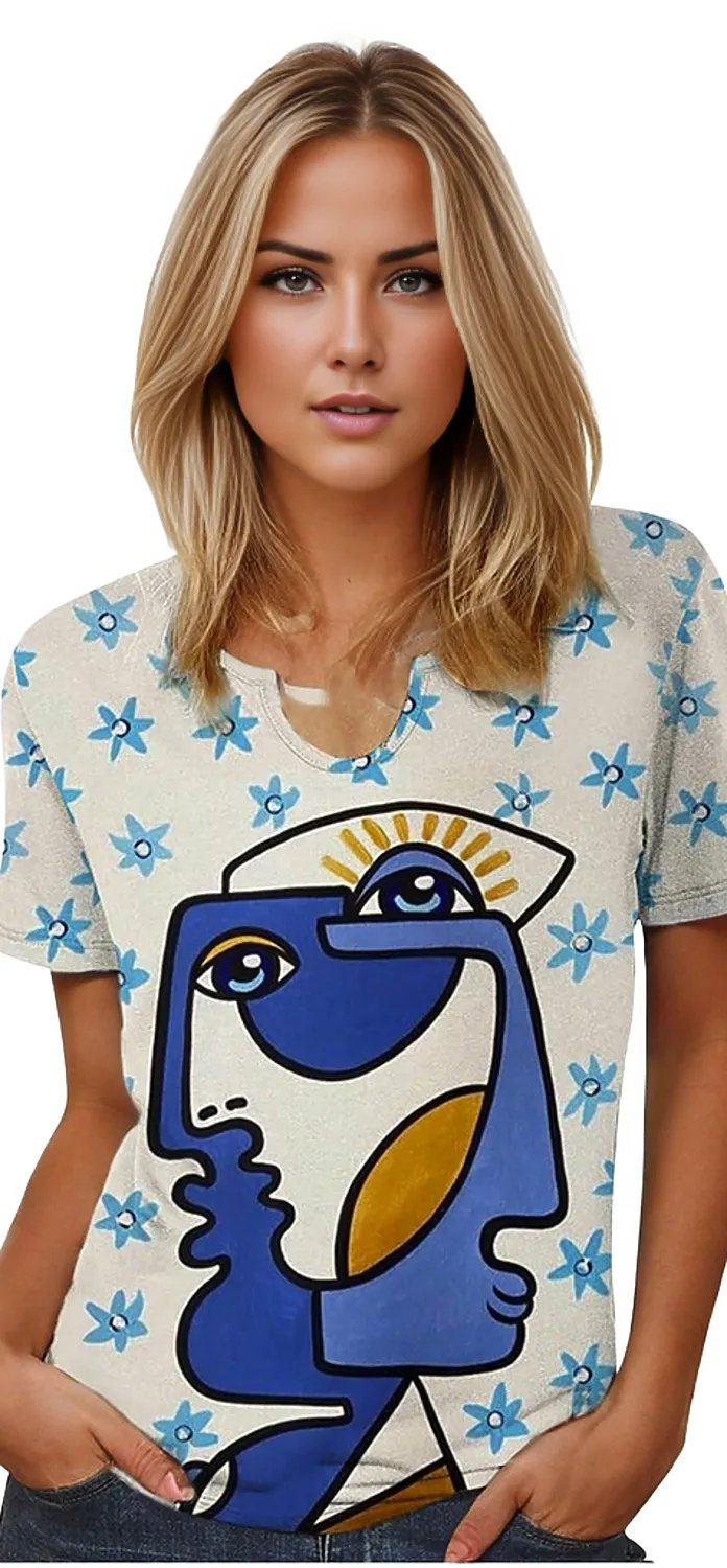 Graphic Artsy Short Sleeve T-Shirt XD21